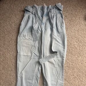 A new day tie front jeans size 4